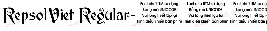 RepsolViet Regular字体转换